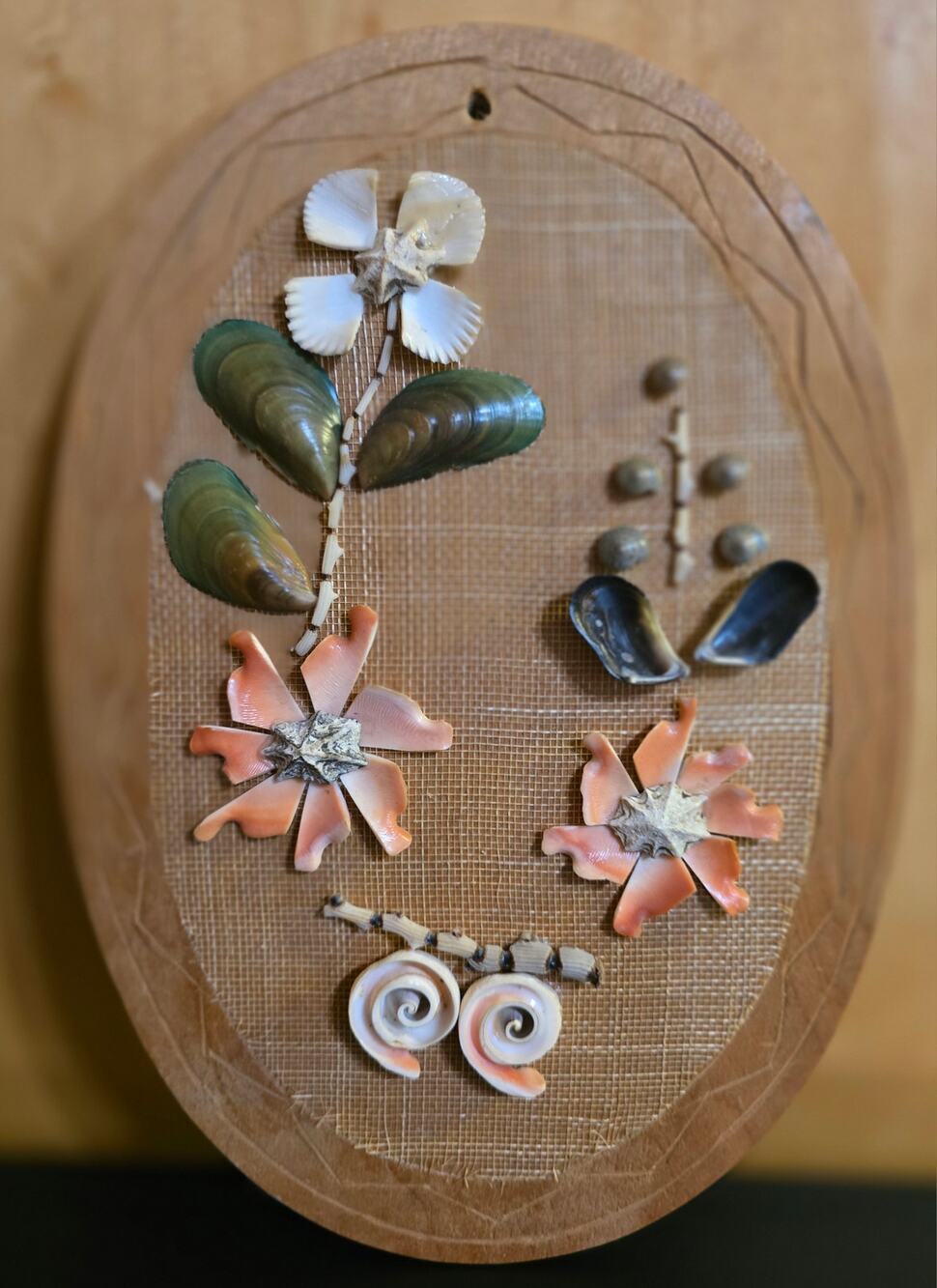 Vintage Shell Art 8 x 11